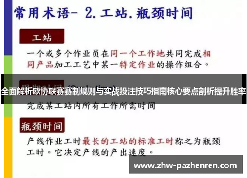 全面解析欧协联赛赛制规则与实战投注技巧指南核心要点剖析提升胜率
